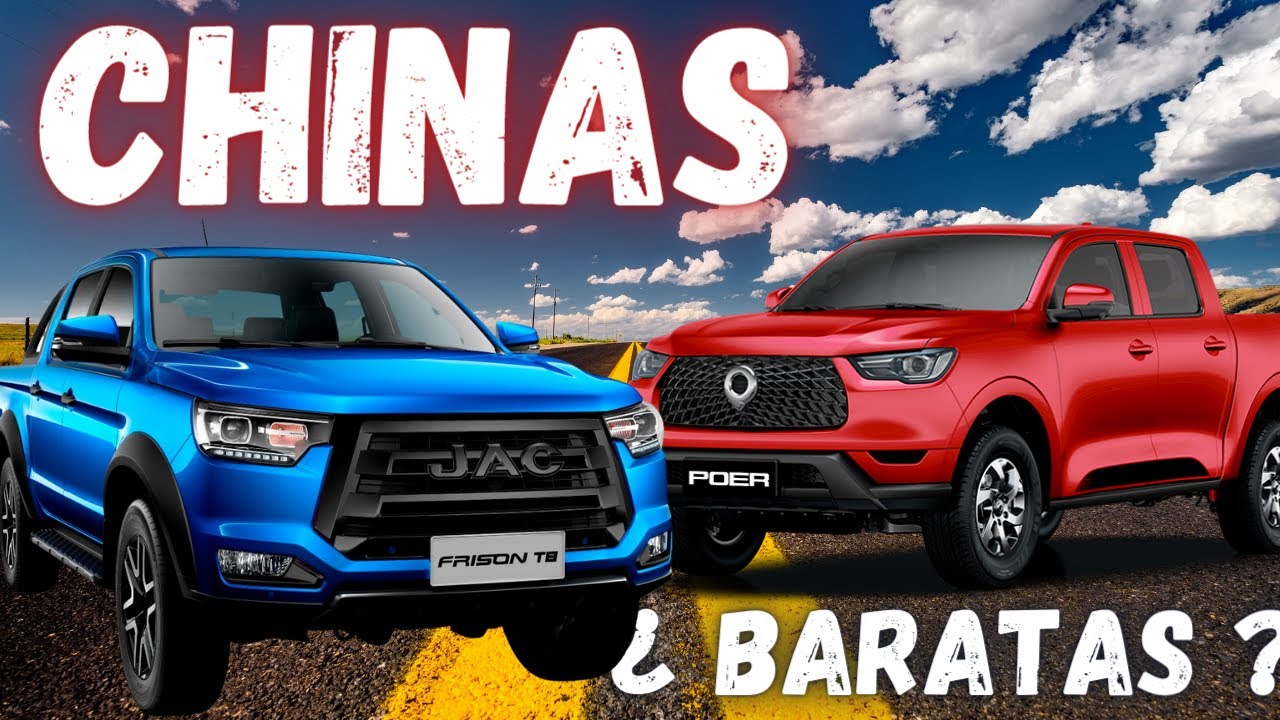 Mejores camionetas y pick-ups chinas (JAC, Great Wall, JMC) con GNV